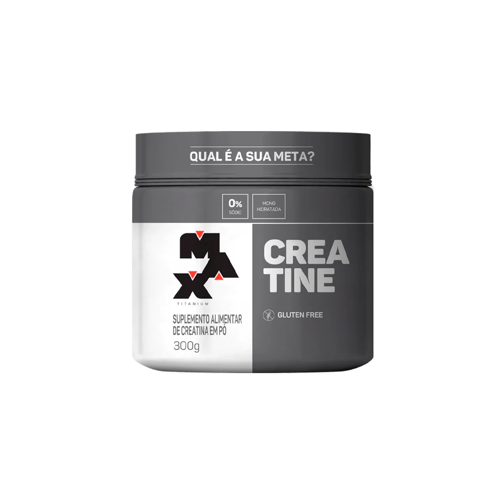 Creatina Monohidratada Pura 300g Max Titanium